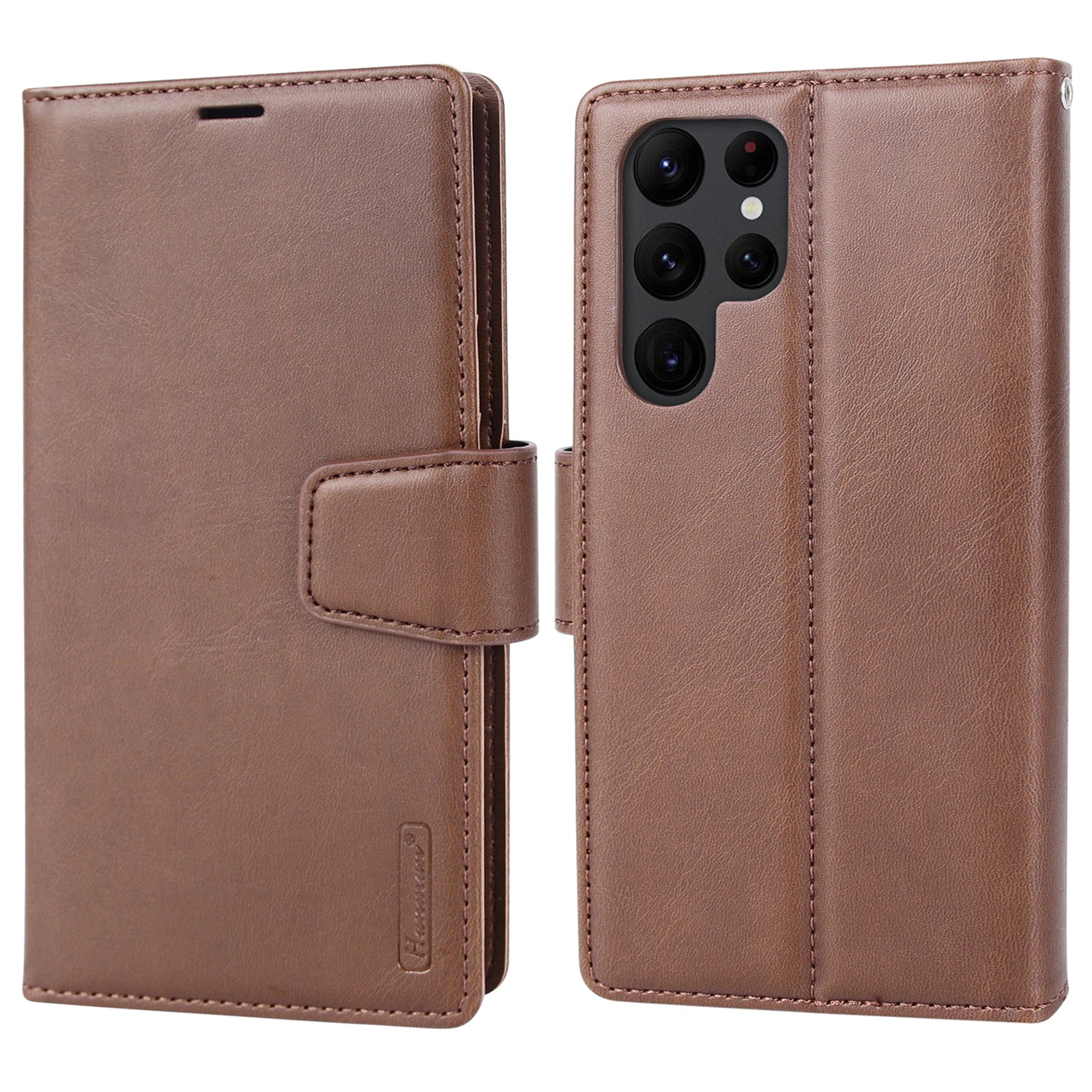 HANMAN Miro2 Series for Samsung Galaxy S23 Ultra Detachable Wallet Case PU Leather Removable Inner Magnetic TPU Shell Stand Phone Cover HANMAN Miro2 Series for Samsung Galaxy S23 Ultra Detachable Wallet Case PU Leather Removable Inner Magnetic TPU Shell Stand Phone Cover